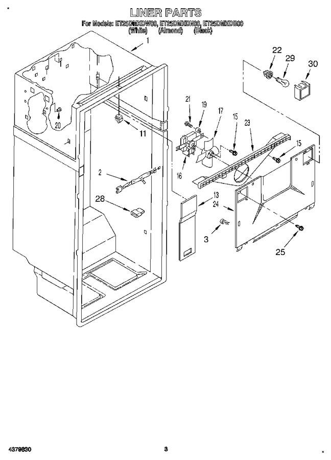 Diagram for ET25DMXDW00