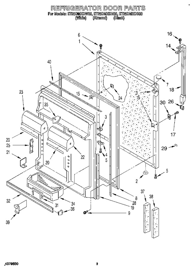 Diagram for ET25DMXDW00
