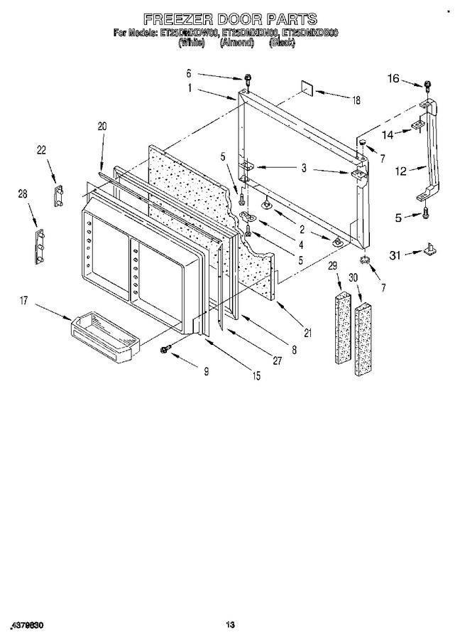 Diagram for ET25DMXDW00
