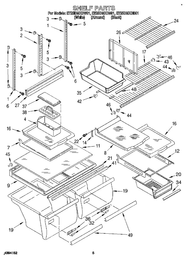 Diagram for ET25DMXDW01