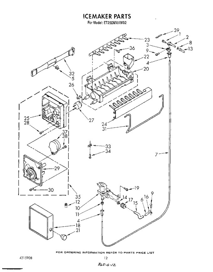 Diagram for ET25DMXVM02