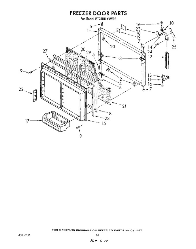 Diagram for ET25DMXVN02