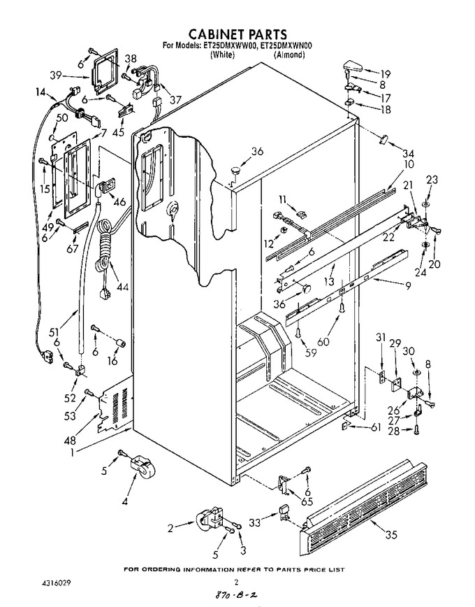 Diagram for ET25DMXWW00