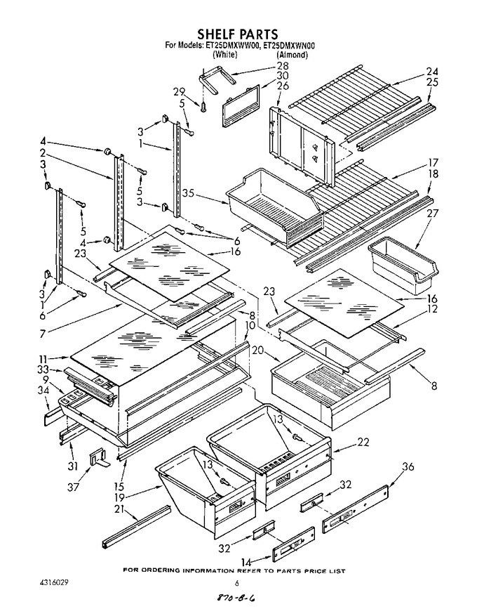 Diagram for ET25DMXWF00