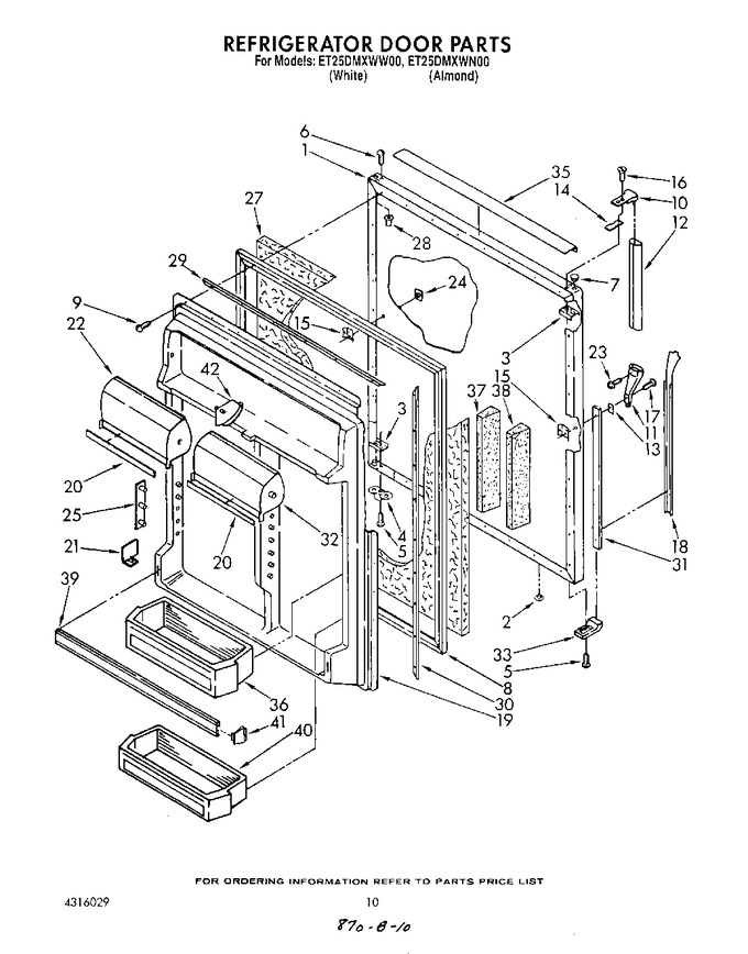 Diagram for ET25DMXWW00