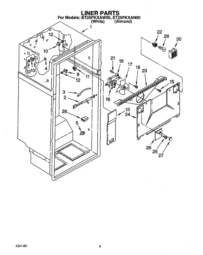 Diagram for ET25PKXAN00