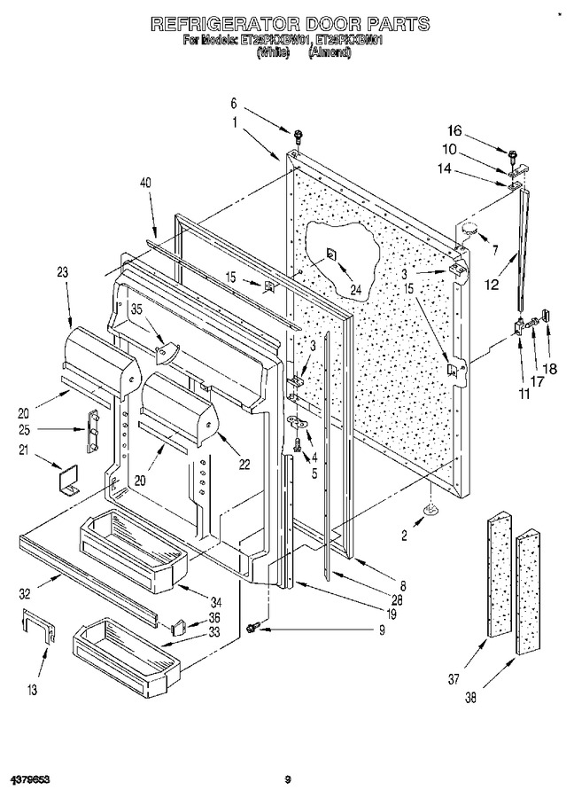 Diagram for ET25PKXBW01