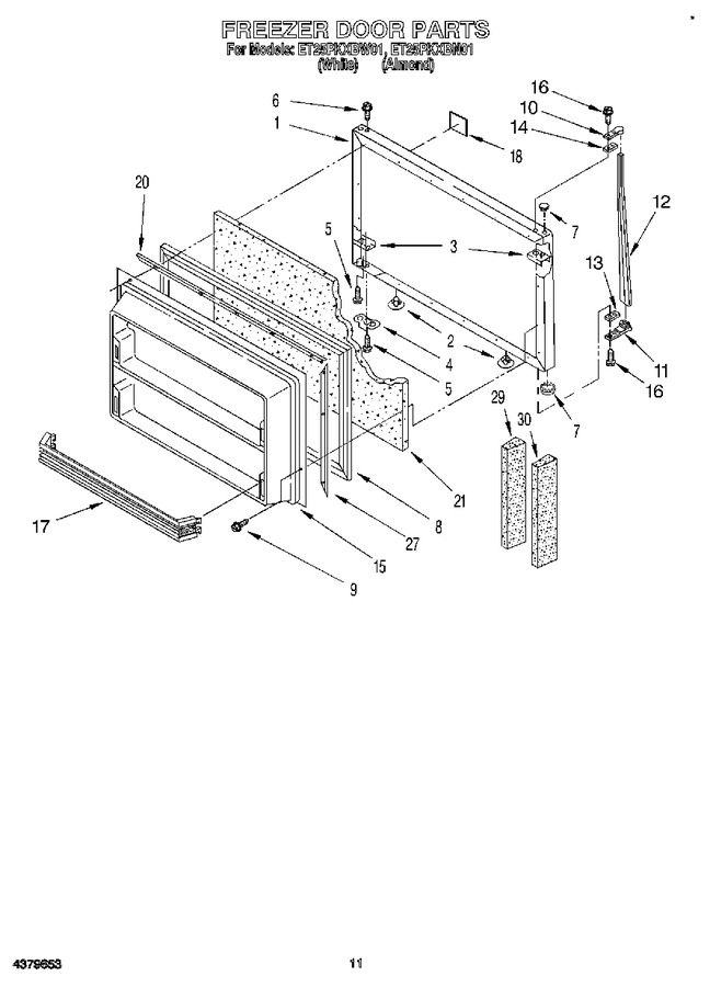 Diagram for ET25PKXBW01
