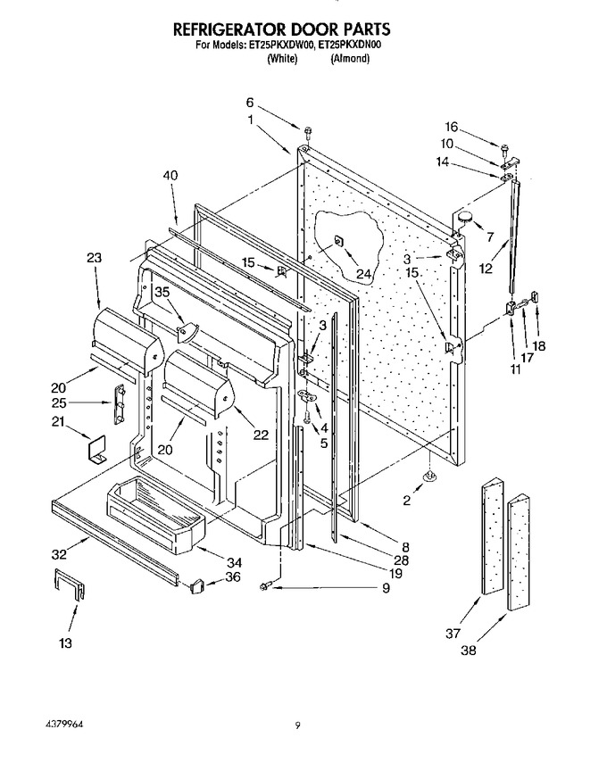 Diagram for ET25PKXDW00