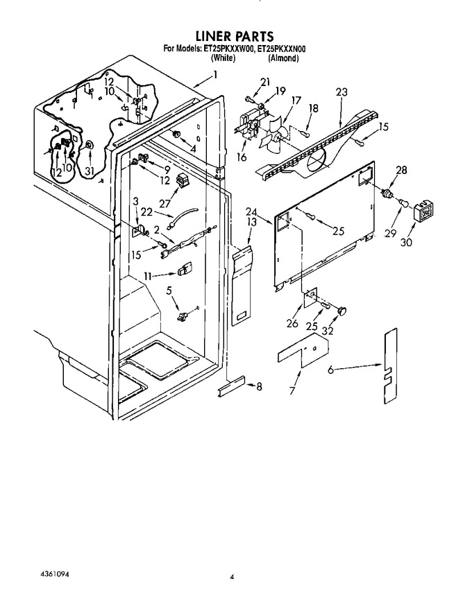 Diagram for ET25PKXXN00