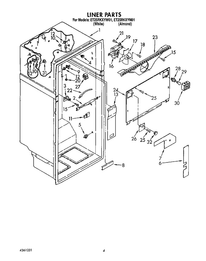 Diagram for ET25RKXYN01