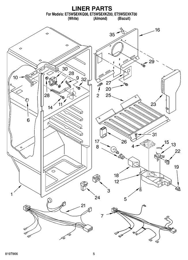 Diagram for ET5WSEXKZ00