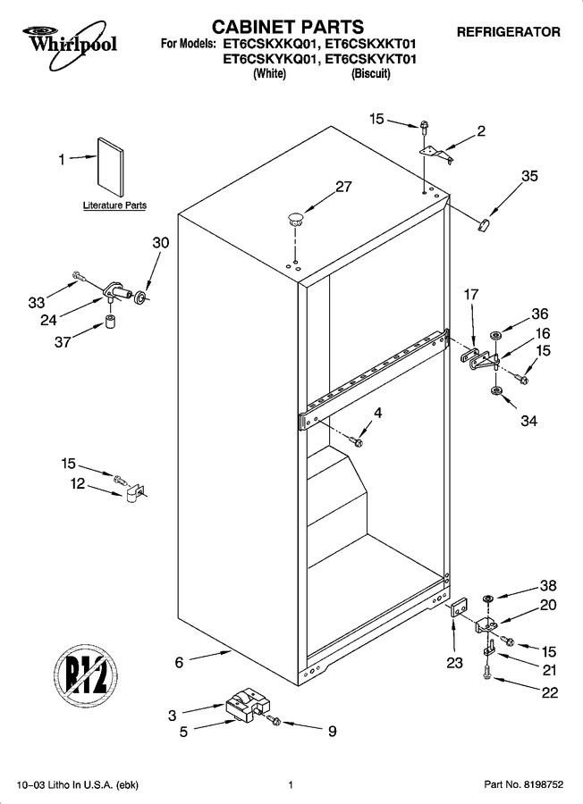 Diagram for ET6CSKXKT01