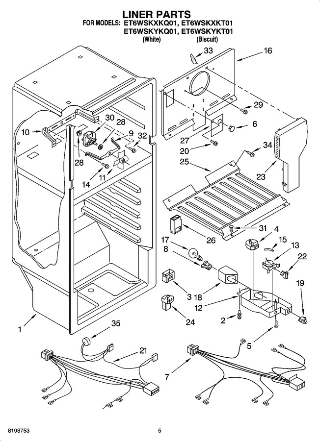 Diagram for ET6WSKYKT01