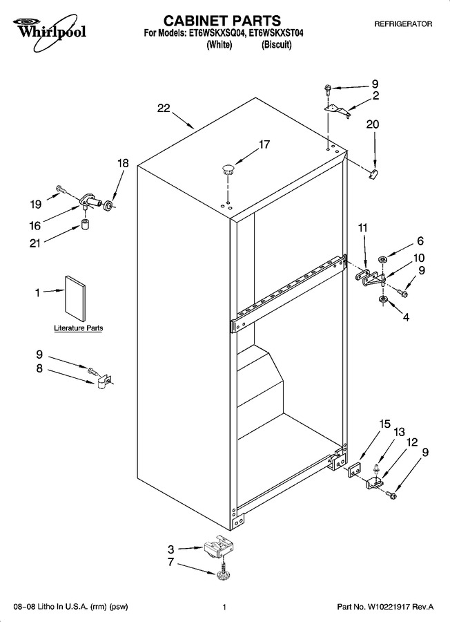 Diagram for ET6WSKXSQ04