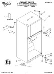 Diagram for 01 - Cabinet Parts