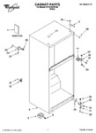 Diagram for 01 - Cabinet Parts