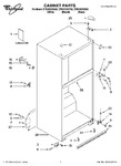 Diagram for 01 - Cabinet Parts