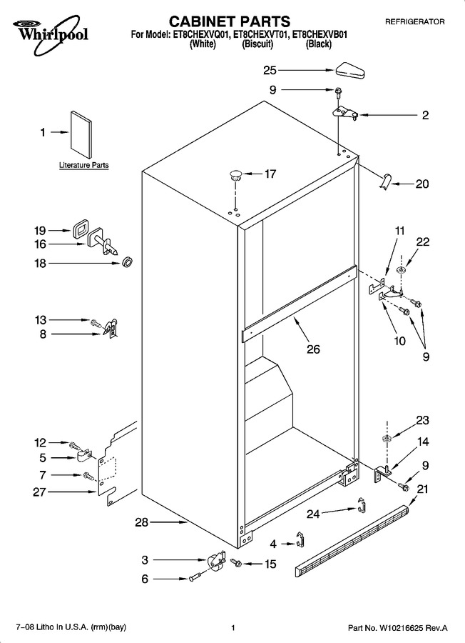 Diagram for ET8CHEXVT01
