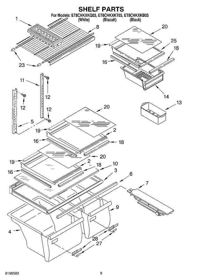 Diagram for ET8CHKXKT03