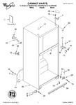 Diagram for 01 - Cabinet Parts