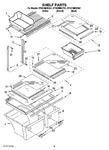 Diagram for 05 - Shelf Parts