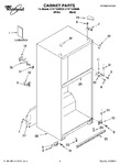 Diagram for 01 - Cabinet Parts