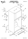 Diagram for 01 - Cabinet Parts