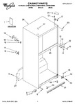 Diagram for 01 - Cabinet Parts