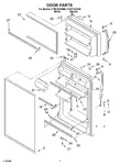 Diagram for 02 - Door Parts