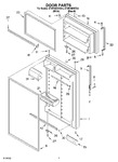 Diagram for 02 - Door Parts