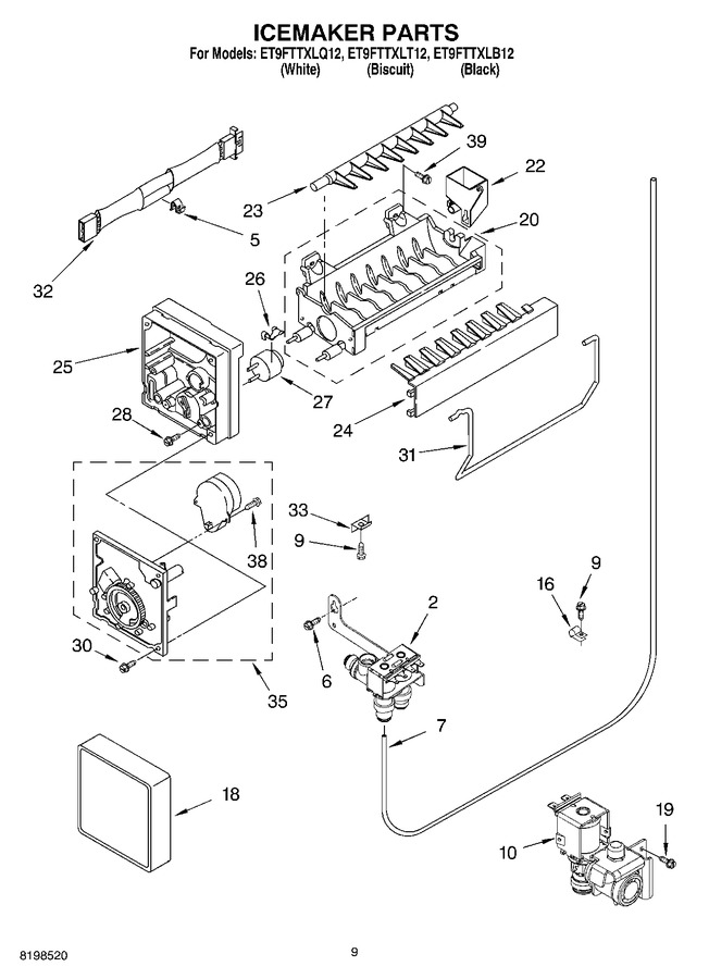 Diagram for ET9FTTXLB12