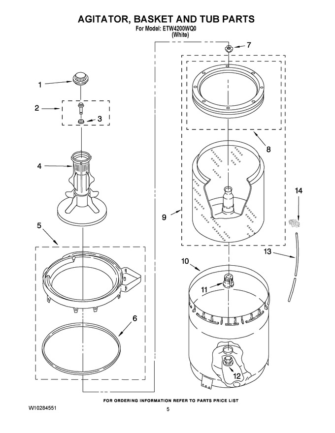 Diagram for ETW4200WQ0