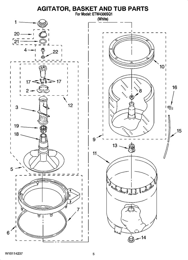 Diagram for ETW4300SQ1