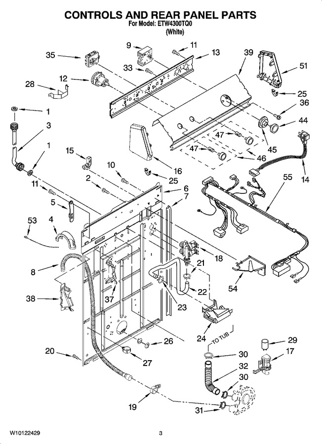 Diagram for ETW4300TQ0