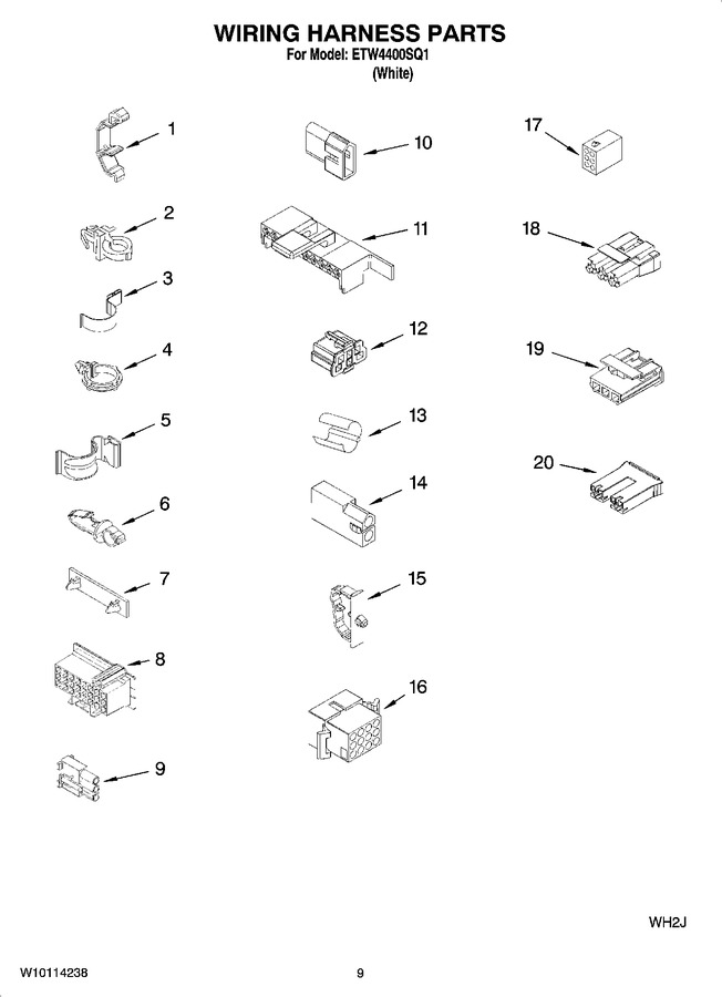 Diagram for ETW4400SQ1