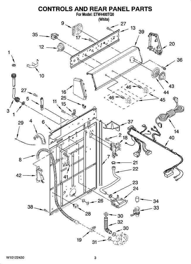 Diagram for ETW4400TQ0