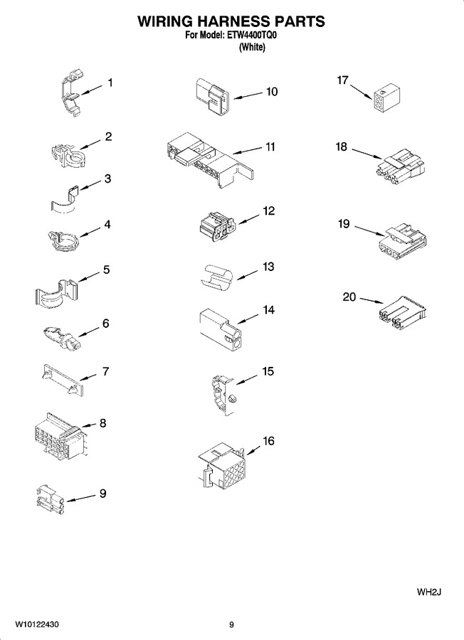 Diagram for ETW4400TQ0