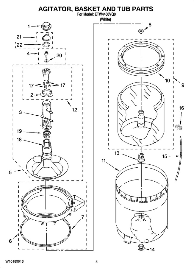 Diagram for ETW4400VQ0