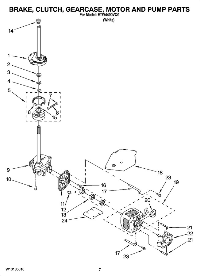 Diagram for ETW4400VQ0