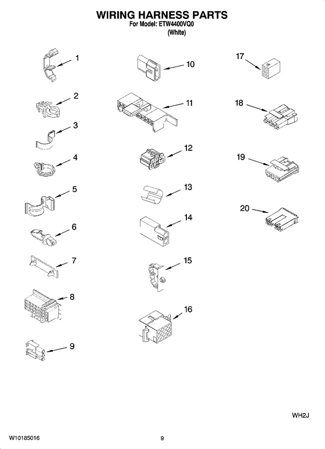 Diagram for ETW4400VQ0
