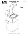 Diagram for 01 - Top And Cabinet Parts