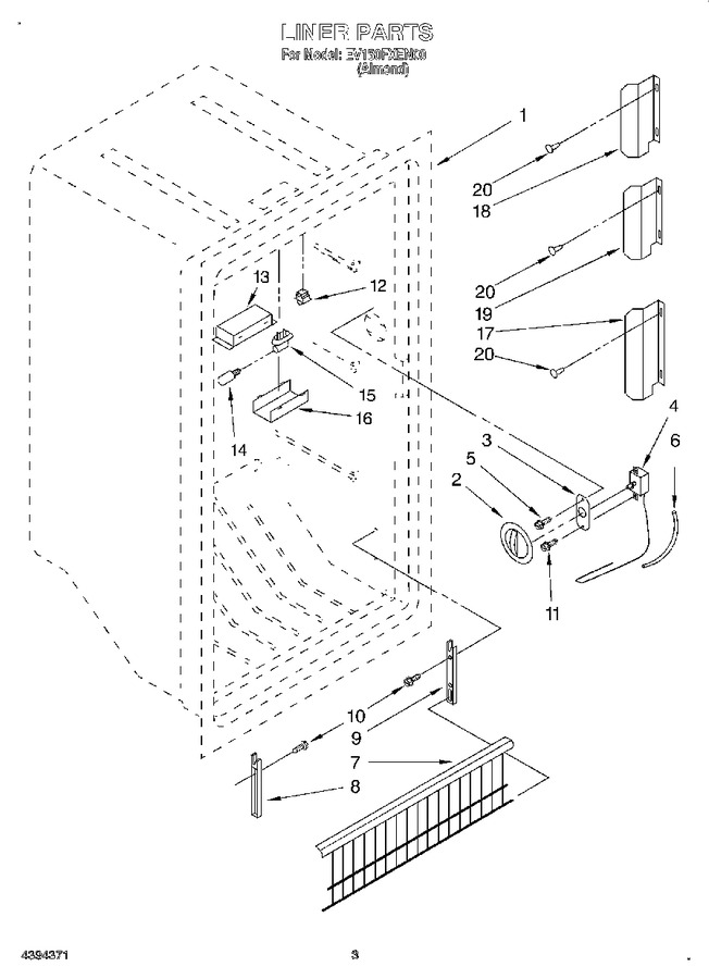 Diagram for EV150FXEN00