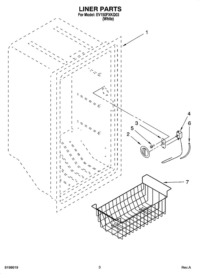 Diagram for EV150FXKQ03
