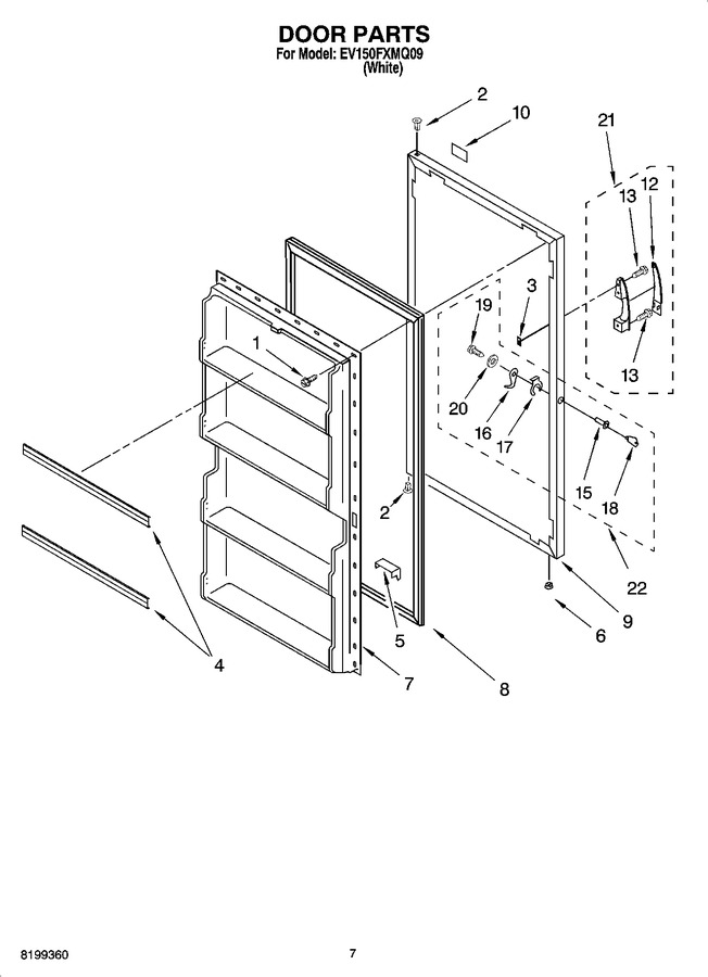 Diagram for EV150FXMQ09