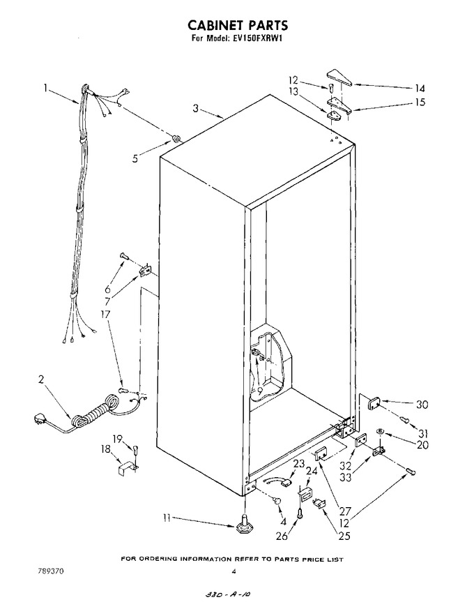 Diagram for EV150FXRW1