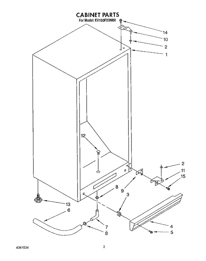 Diagram for EV150FXXN00