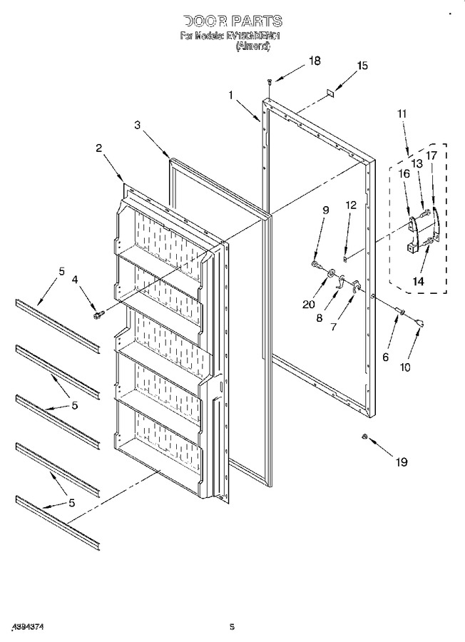Diagram for EV150NXEN01