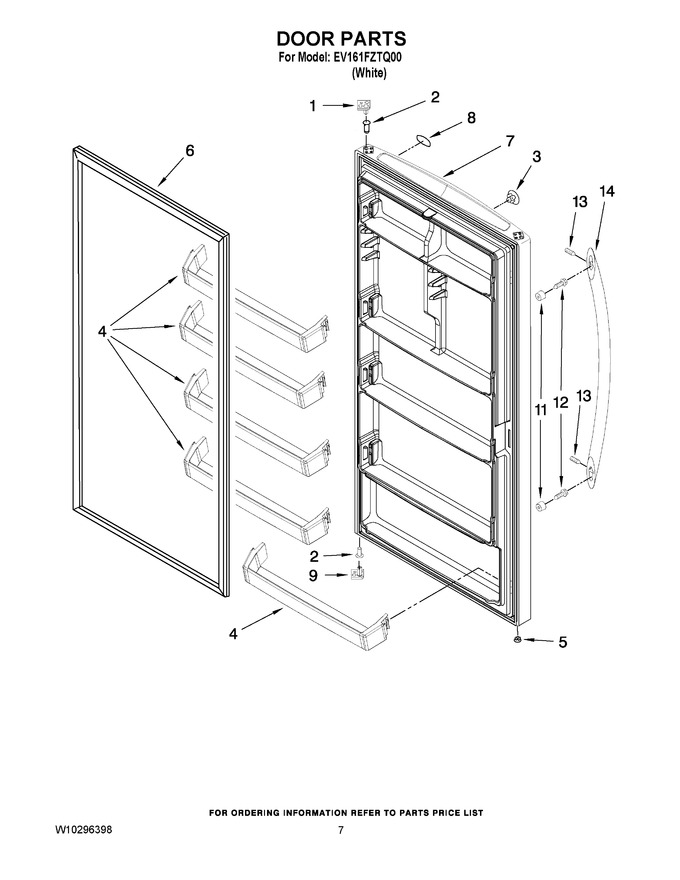 Diagram for EV161FZTQ00