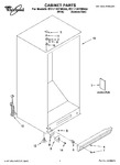 Diagram for 01 - Cabinet Parts